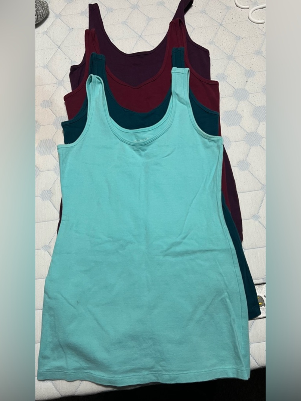 IN SEARCH OF!!!! I’m looking for these Maurice’s basic tank tops.